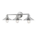 Z-Lite Casa 3 Light Vanity, Brushed Nickel 613-3V-BN